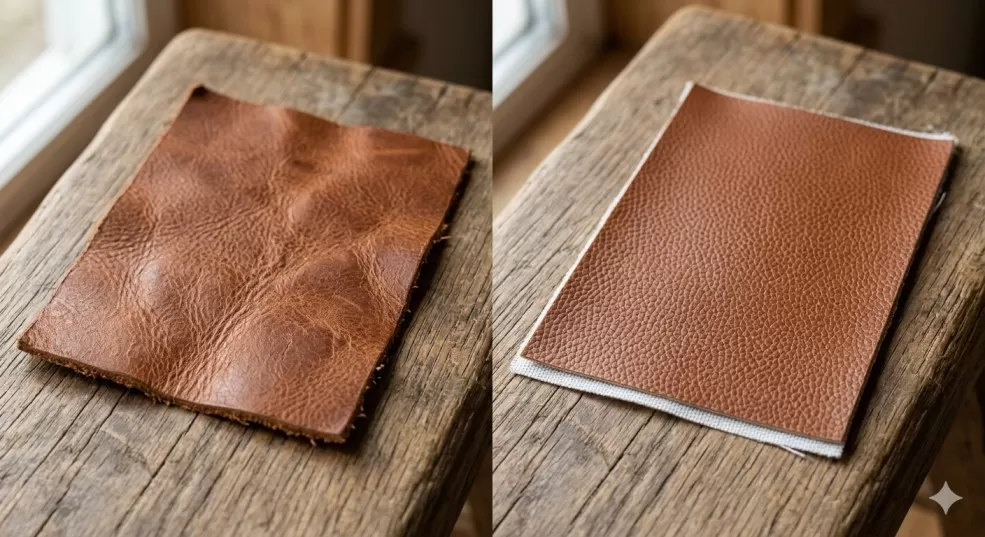 Ultimate Guide to Genuine Leather: Types, Tests & Buying Tips